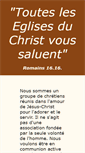 Mobile Screenshot of eglise-du-christ.org